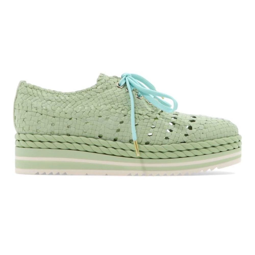 Pons Quintana Rolex woven leather shoe